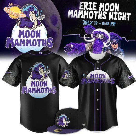 Erie SeaWolves OT Moon Mammoths Replica Jersey