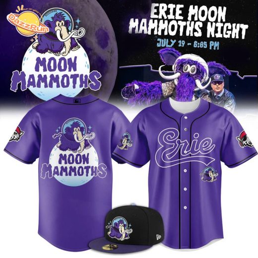 Erie SeaWolves OT Moon Mammoths Replica Jersey 2025