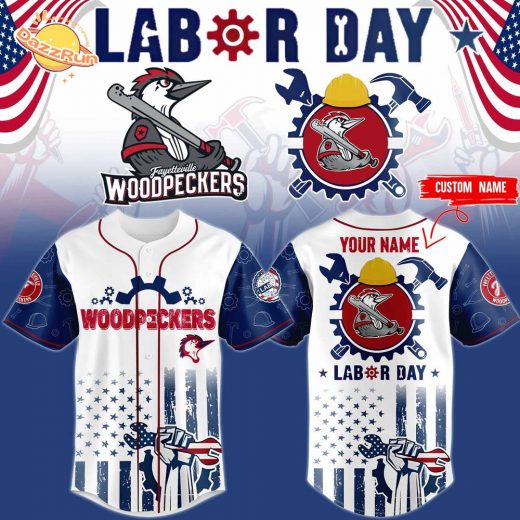 Fayetteville Woodpeckers Labo Day 2025 Jersey