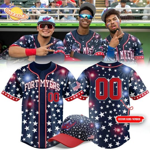 Fort Myers Mighty Mussels Independence Day 2025 Jersey