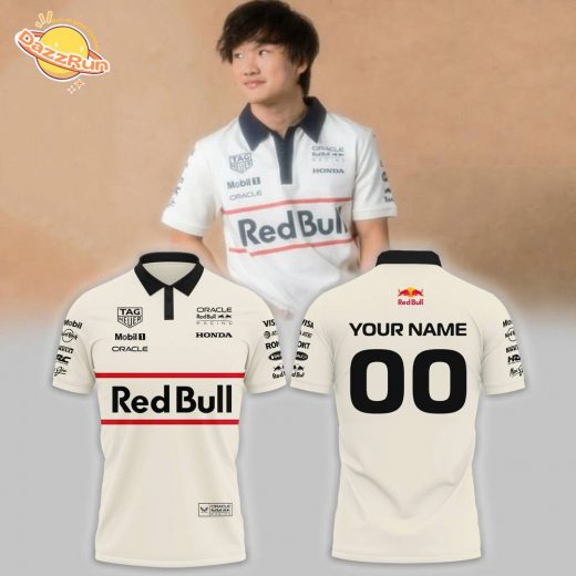 Heritage Replica RedBull F1 White Polo