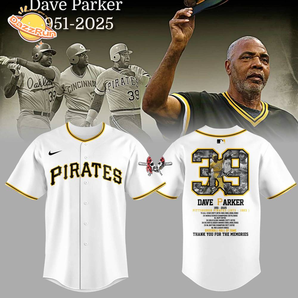 Honoring The Legend – Dave Parker Pirates Baseball Jersey Honoring The Legend – Dave Parker Pirates Baseball Jersey