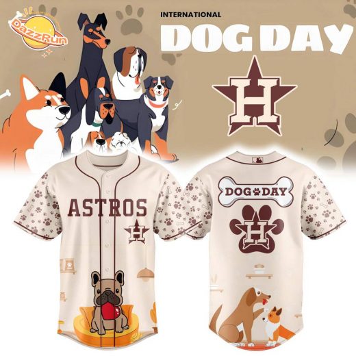 Houston Astro x Dog Day Baseball Jersey