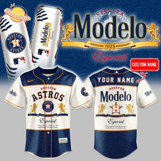 Houston Astro x Modelo Especial Version 2025 Baseball Jersey Combo Custom