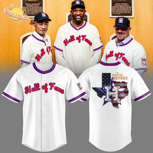 Houston Astros MLB Hall Of Fame Baseball Jersey