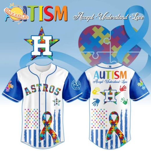 Houston Astros × Special Autism Awareness Month Limited Edition Jersey