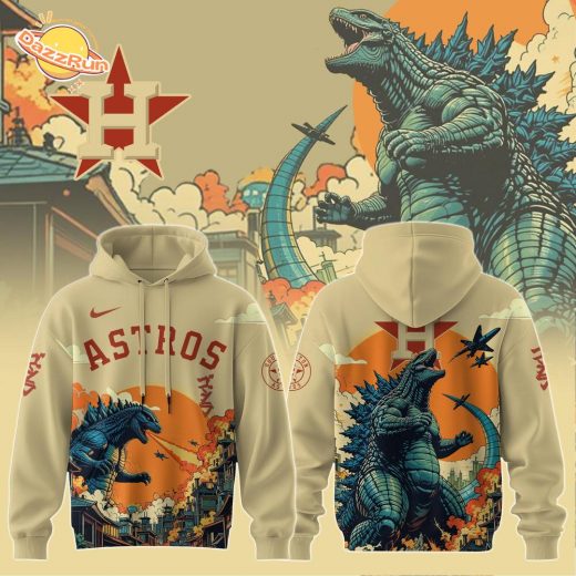 Houston Astros Special Godzilla Limited Edition Hoodie