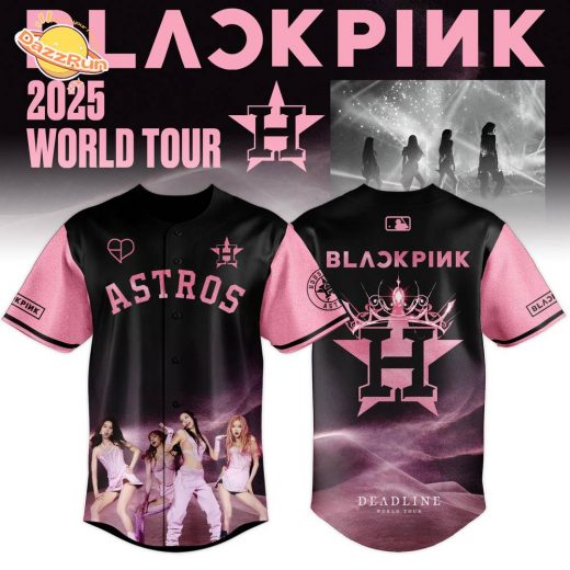Houston Astros x BLACKPINK 2025 World Tour Limited Edition Jersey