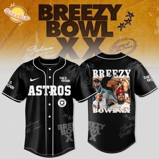 Houston Astros x Breezy Bowl XX World Tour Jersey
