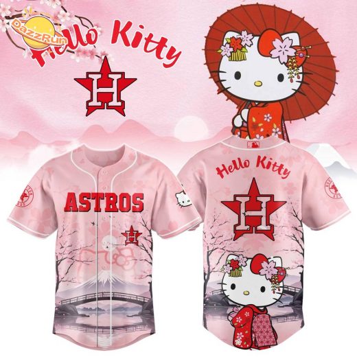 Houston Astros x Kitty-Chan Baseball Jersey 2025 Limited Edition