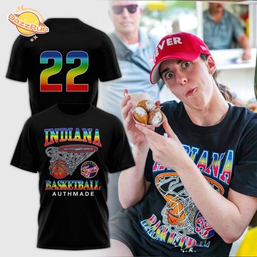 Indiana Basketball Authmade” T-shirt