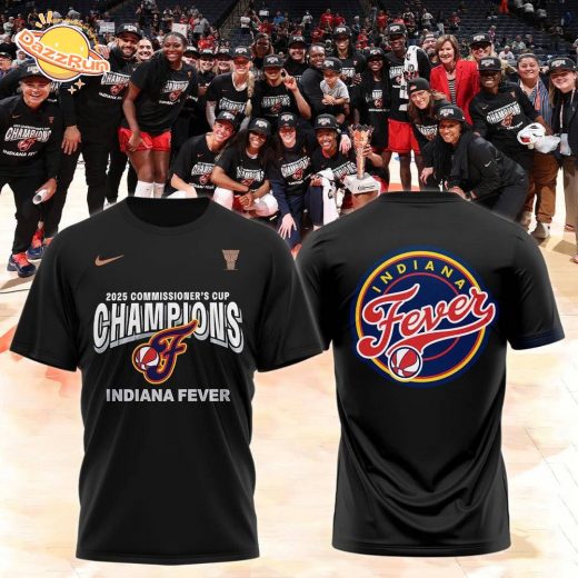Indiana Fever champion Commissioner’s Cup Tshirt