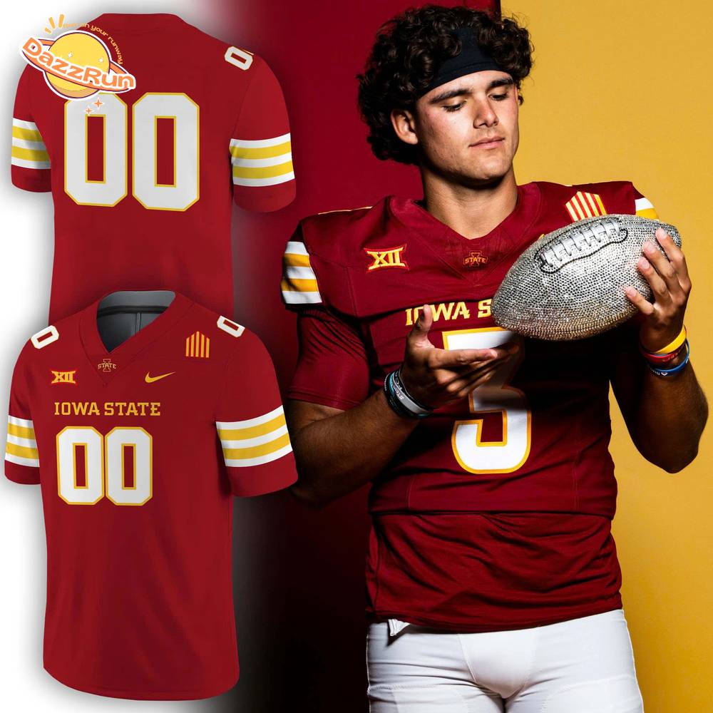 Iowa State University Football Custom Jersey - Special Edition Iowa State University Football Custom Jersey - Special Edition