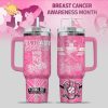 Pirates Breast Cancer Awareness Tumbler With Handle