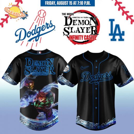 LA Dodgers _ Demon Slayer Jersey 2025