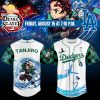LA Dodgers _ Demon Slayer Rengoku Kyōjurō Jersey 2025