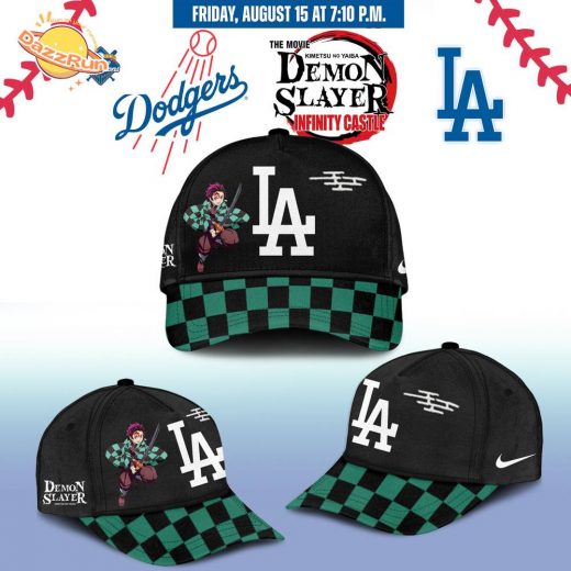 LA Dodgers _ Demon Slayer Tanjiro Jersey 2025