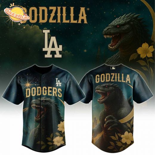LA Dodgers ×Godzilla Limited Edition Jersey 2025