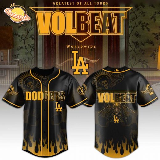 LA Dodgers ×VOLBEAT Limited Edition Jersey 2025