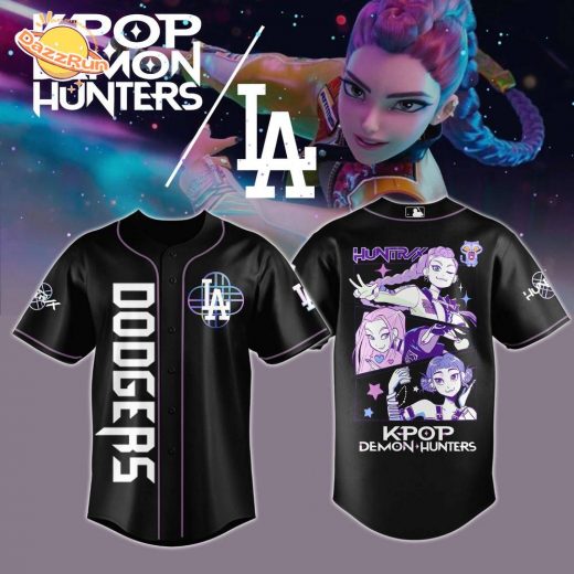 LA Dodgers x KPop Demon Hunters Jersey Editions Limited 2025