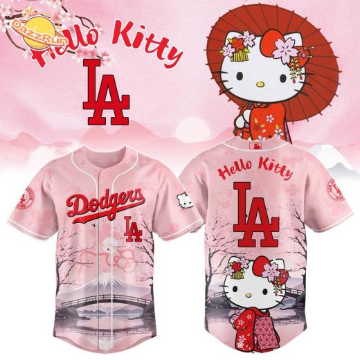 LA Dodgers x Kitty-Chan Baseball Jersey 2025 Limited Edition