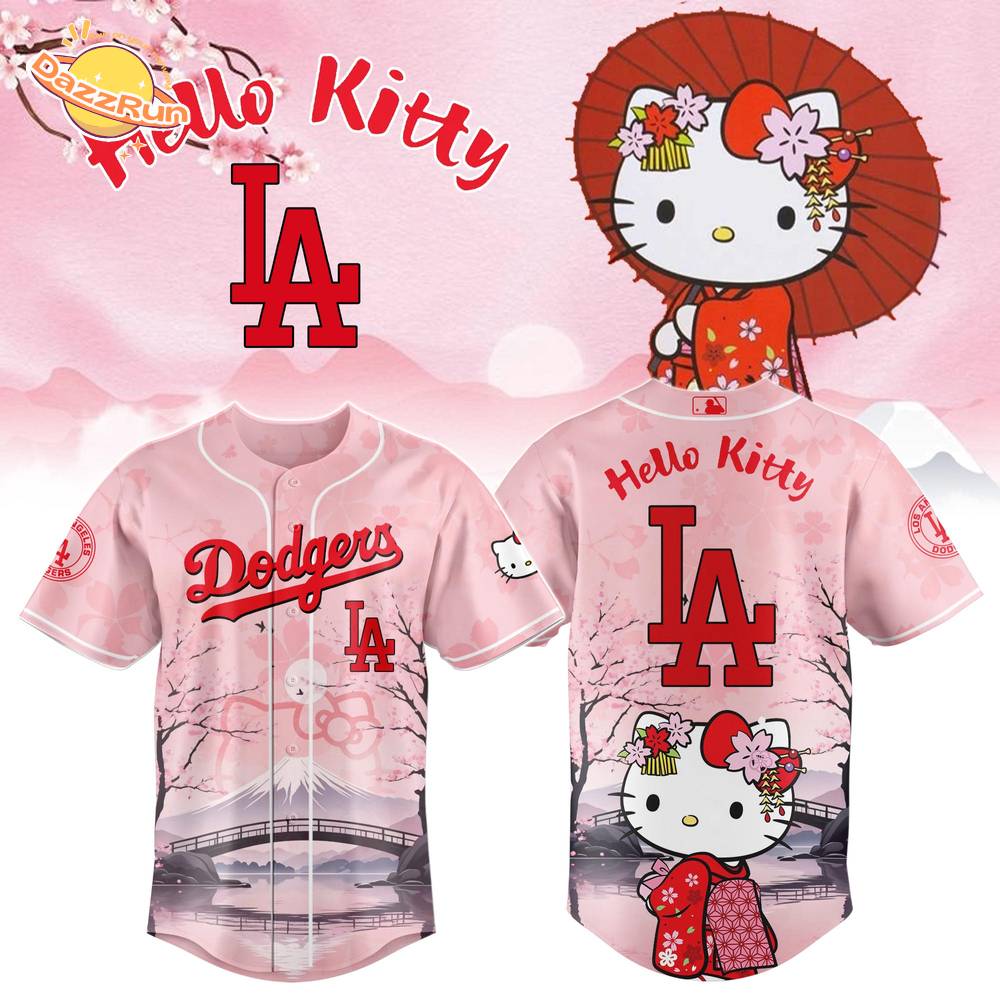LA Dodgers x Kitty-Chan Baseball Jersey 2025 Limited Edition LA Dodgers x Kitty-Chan Baseball Jersey 2025 Limited Edition