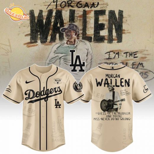 LA Dodgers x Morgan Wallen Limited Edition 2025 Jersey
