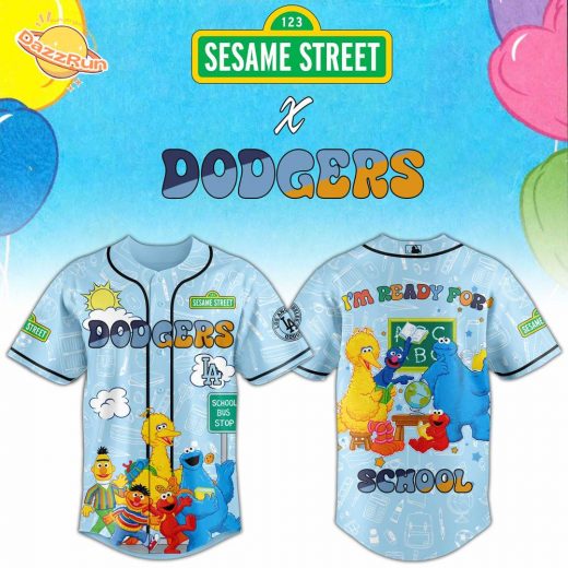 LA Dodgers x Sesame Back to School Jersey Limited Edition
