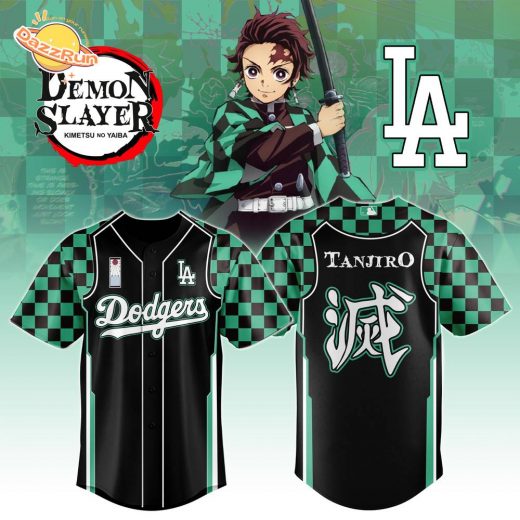 LA Dodgers x Tanjiro Haori Jersey Limited Edition