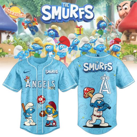La Angels X Smurfs Limited Edition Jersey 2025