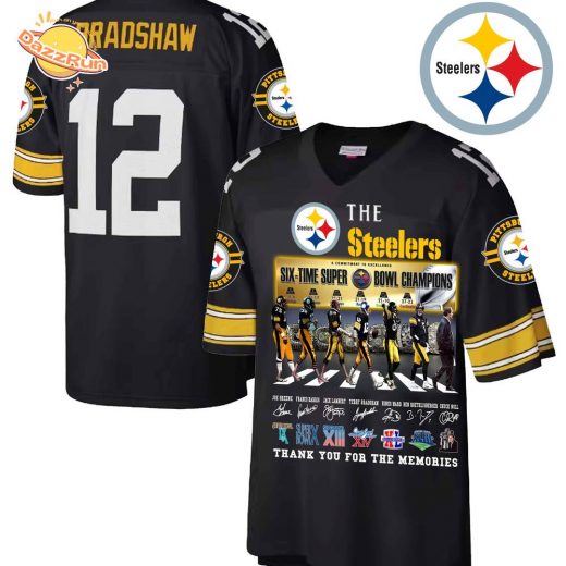 Limited Edition 2025_Pittsburgh Steelers 6 Time SPB Champions Jersey