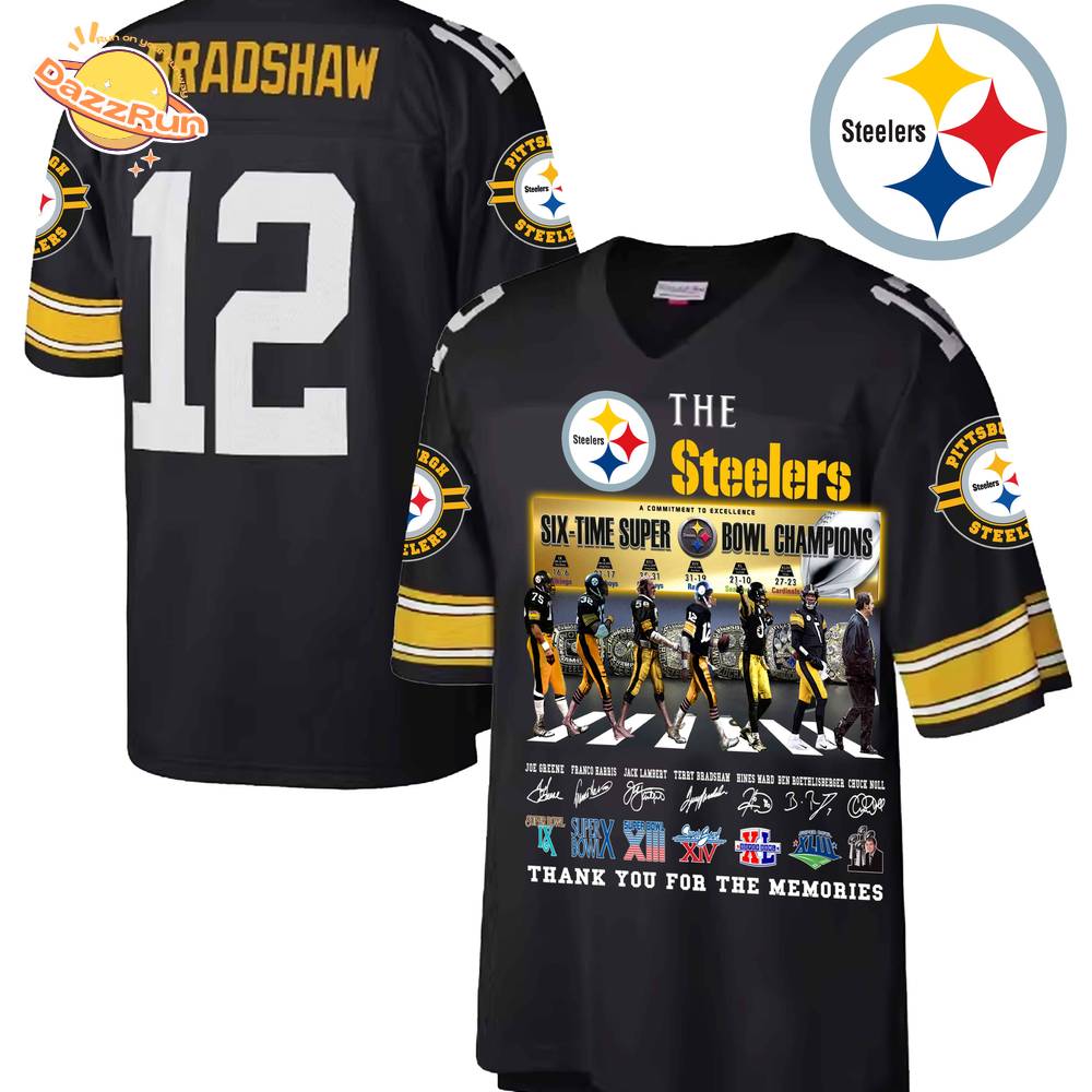 Limited Edition 2025_Pittsburgh Steelers 6 Time SPB Champions Jersey Limited Edition 2025_Pittsburgh Steelers 6 Time SPB Champions Jersey
