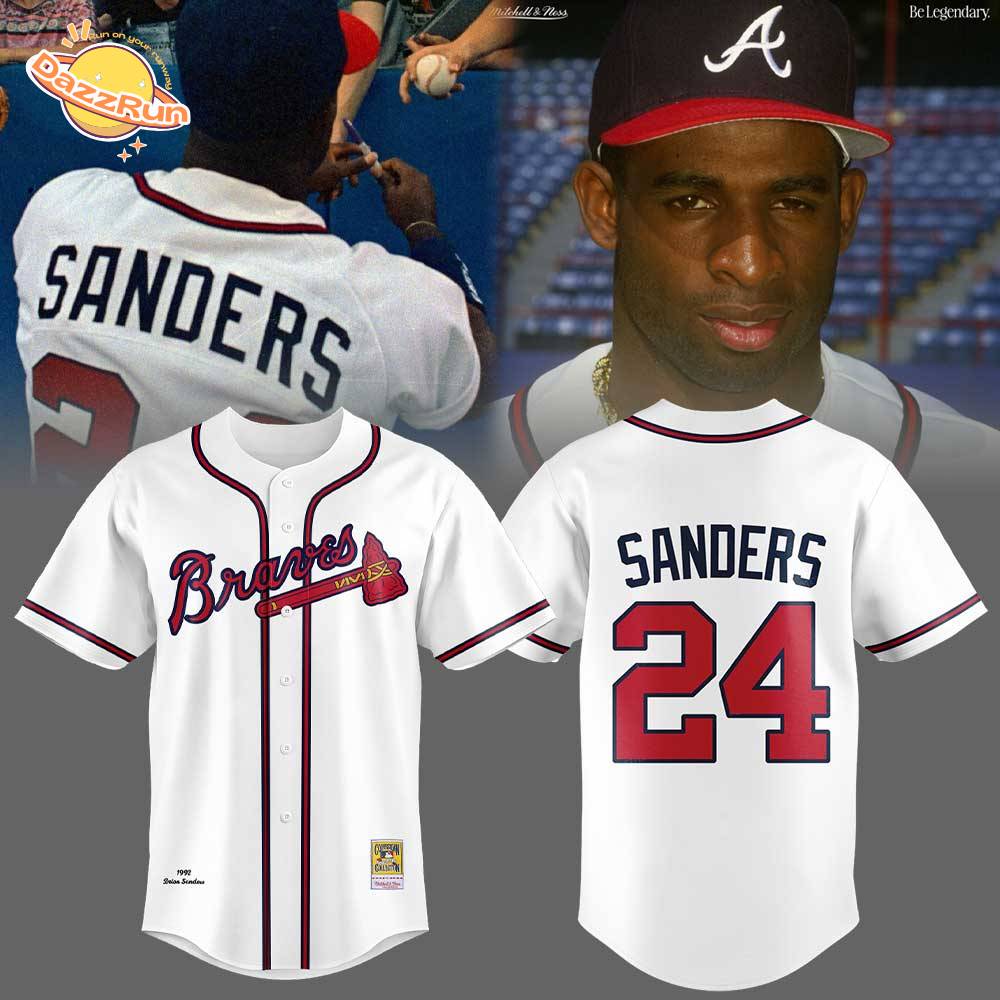 Limited Edition A.Braves Deion Sanders Jersey Limited Edition A.Braves Deion Sanders Jersey