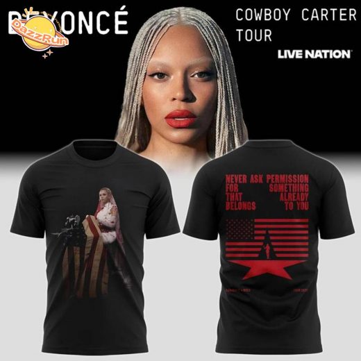 Limited Edition Beyonce “CCT RECLAMATION TEE” Black T-Shirt