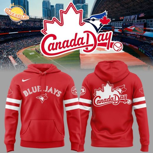Limited Edition Blue Jays  Canada Day Hoodie