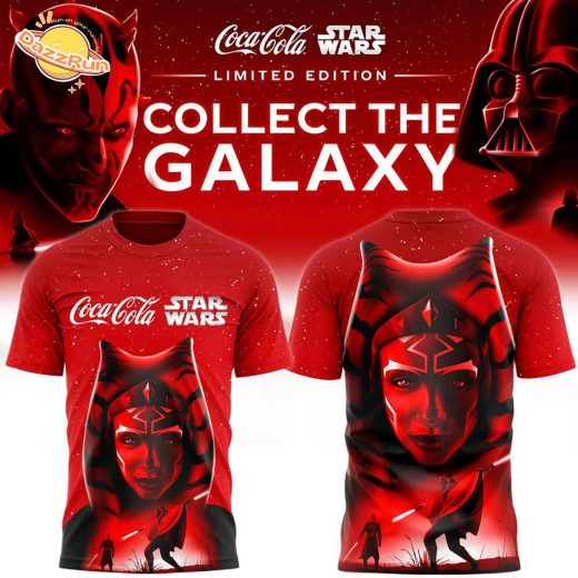 Limited Edition Coca‑Cola X Star Wars Collect Galaxy T-shirt 2025
