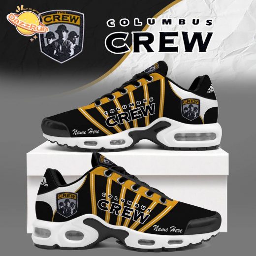 Limited Edition Columbus Crew Soccer Throwback Custom TN Shoes