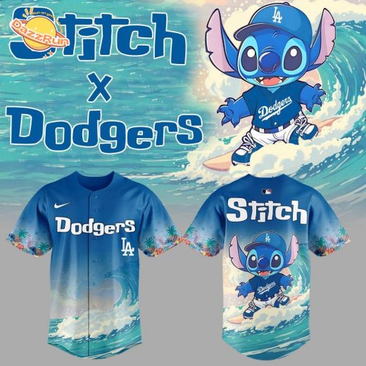 Limited Edition Dodgers & Stitch Kitty Jersey