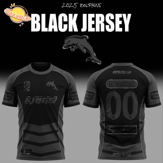 Limited Edition Dolphins Back In Black Uniform Shirt Custom Number For Fans