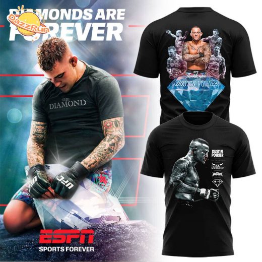 Limited Edition Dustin Poirier “The Diamond” The Last Dance Tshirt