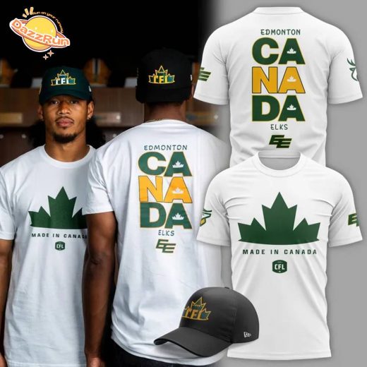 Limited Edition Edmonton Elks Bulletin Mens Canada T-Shirt