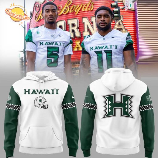 Limited Edition Hawaii Football New Uniforms Hoodie