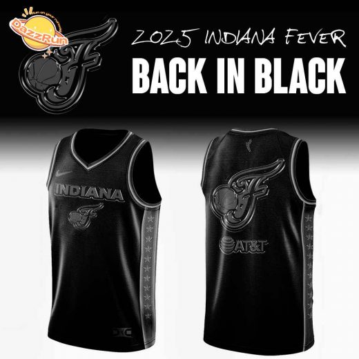 Limited Edition Indiana Fever Back In Black Jersey