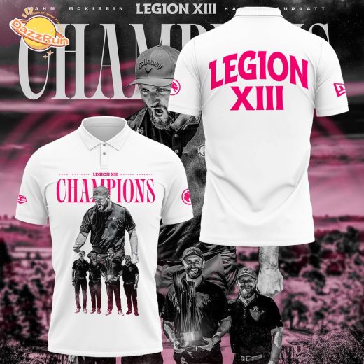 Limited Edition Legion Back-To-Back Champions PoloShirt
