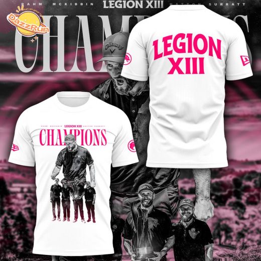 Limited Edition Legion Back-To-Back Champions Tshirt