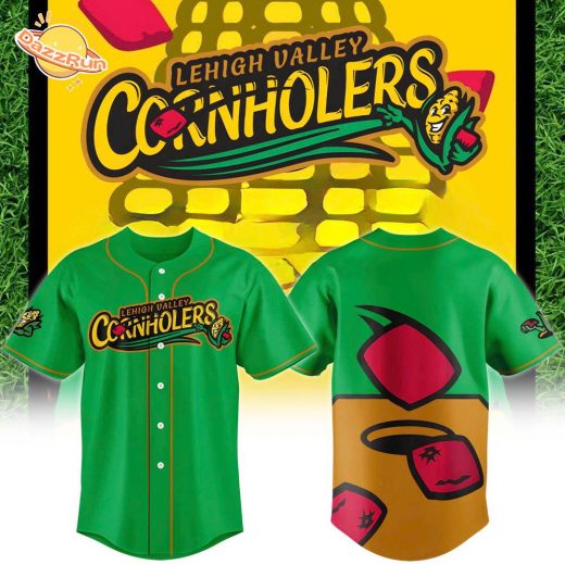 Limited Edition Lehigh Valley IronPigs Lehigh Valley Cornholers Baseball Jersey 2025