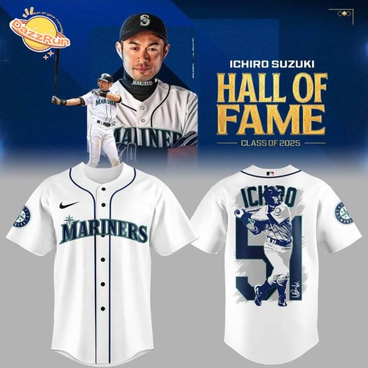 Limited Edition Marine ICHIRO x Hall Of Fame 2025 Jersey