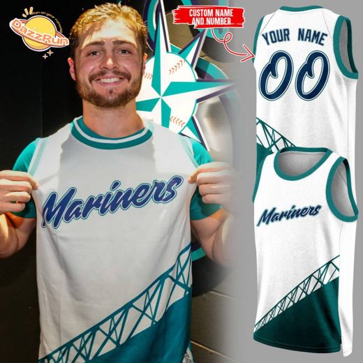 Limited Edition Mariners Custom Basketball Jersey