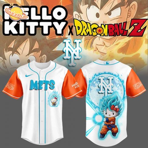 Limited Edition N.Y Mets Super Saiyan Blue Jersey