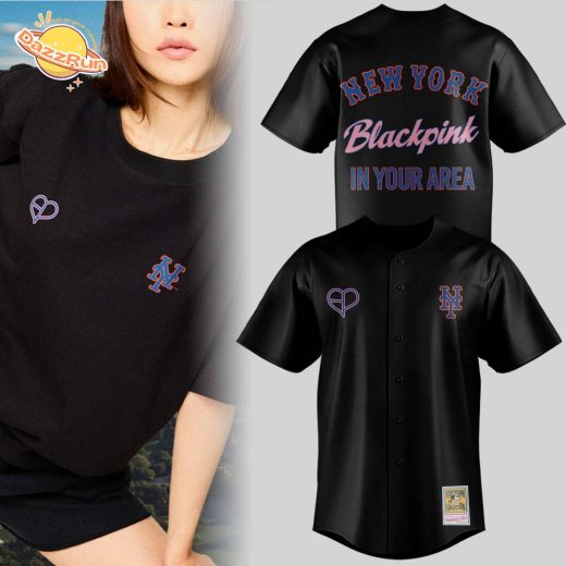 Limited Edition NY Mets x Blackpink 2025 Jersey